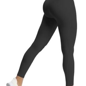 Aoxjox High Waisted Workout Leggings for Women Compression Tummy Contr…